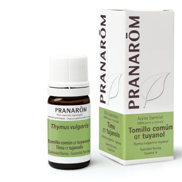 Pranarom Aceite Esencial Quimiotipado Tomillo Vulgar Ct Tuyanol Respiración eInmunidad 100% Puro y Natural  10 ml