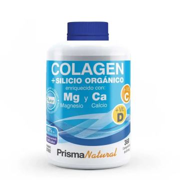 Prisma Natural Colageno Marino Peptan + Silicio Orgánico, 360 Comprimidos