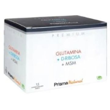 Prisma Premium Glutamina + Ribosa + Msm, 15 Stick Duplo