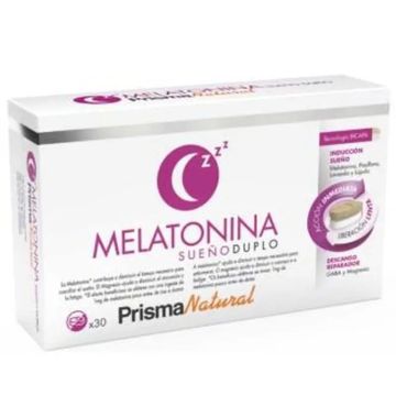 Prisma Natural Melatonina Sueño Bicapa 30 Comprimidos