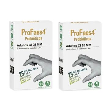 Profaes4 Probióticos Adultos Ci 25Mm Pack 2 x 30 Comprimidos
