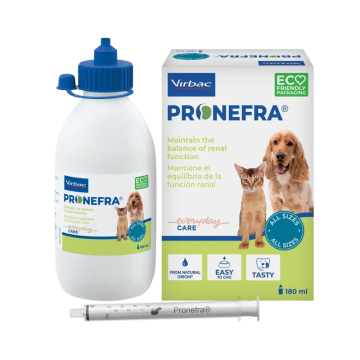 Virbac Pronefa Suplemento Renal Para Perros y Gatos, 180 ml