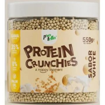 Protella Protein Crunchies Bolitas Chocolate Blanco 550Gr.