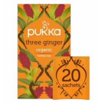 Pukka Infusion Tres Jengibres Bio  20 unidades
