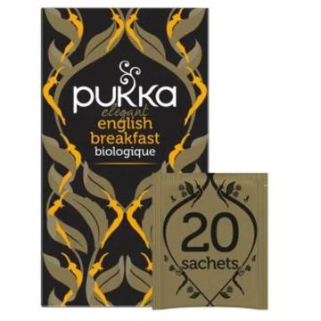 Pukka Te Elegant English Breakfast Infusion 20Ud. Bio