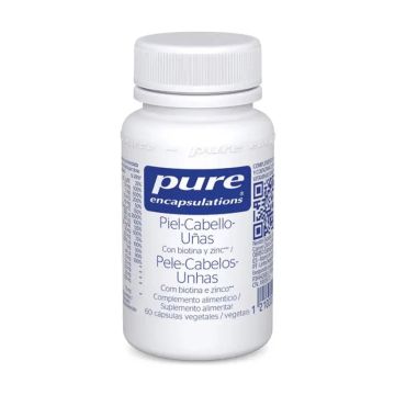 Pure Encapsulations Piel Cabello Uñas  60 cápsulas