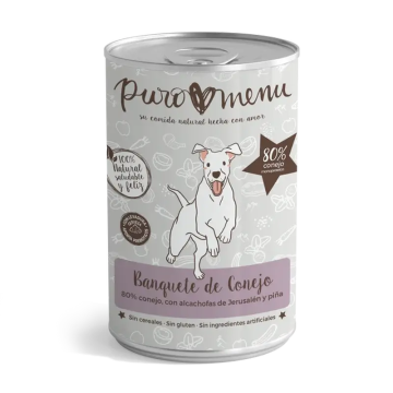 Puromenu Menú Banquete De Conejo , 400 gr