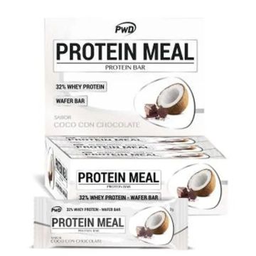 Pwd Protein Meal Barritas Coco Con Chocolate 12Uds.
