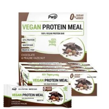 Pwd Vegan Protein Meal Choco-Avellana Praline 12Barr