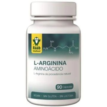 Raab Vitalfood L-Arginina 90Cap. Sg Vegan