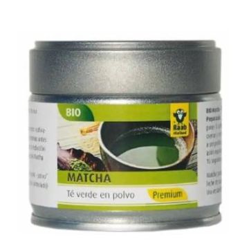Raab Vitalfood Matcha Te Verde Premium Polvo 30Gr. Bio Sg Vegan