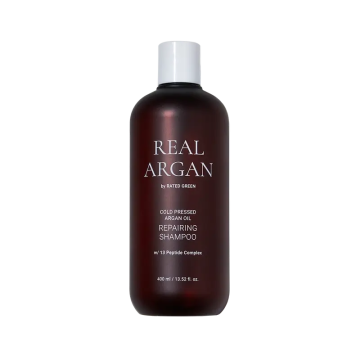 Rated Green Real Argan Repairing Champú, 400 ml