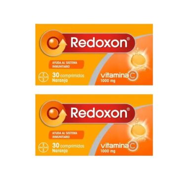 Redoxon Vitamina C Sabor Naranja, 2X30 Comprimidos Efervescente