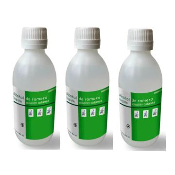 Reig Jofre Triplo Alcohol Romero, Frasco 3 x 250 ml