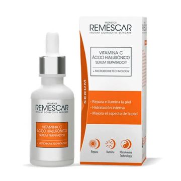 Remescar Vitamina C & Ácido Hialurónico Sérum Reparador, 30 ml
