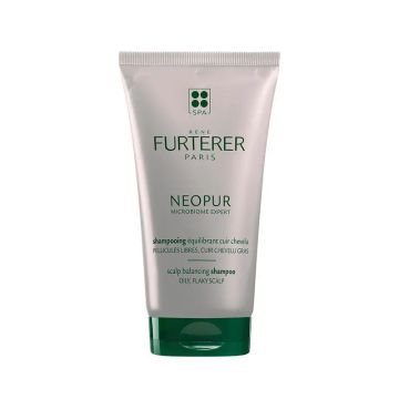 René Furterer Neopur Microbiome Expert Champú Anticaspa Para Cuero CabelludoGraso y Descamado, 150 ml