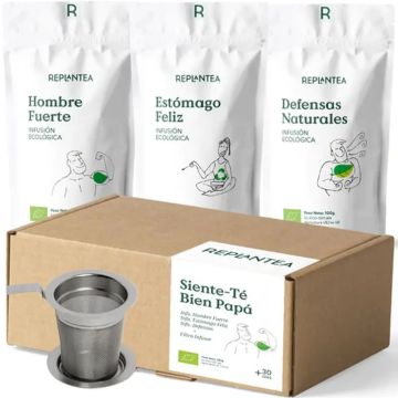 Replantea Pack Siente-Té Bien Papá Con Filtro 3 unidades