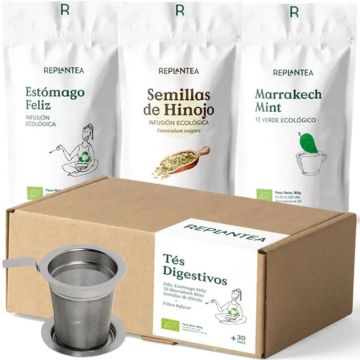 Replantea Pack Tés Digestivos Con Filtro 3 unidades
