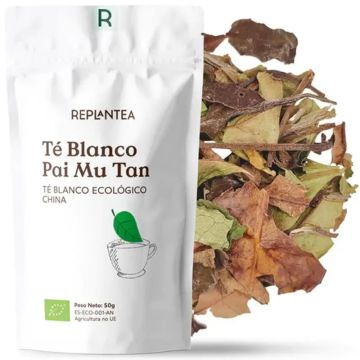 Replantea Té Blanco Pai Mu Tan Ecológico 50 gr