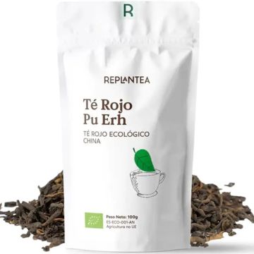 Replantea Té Rojo Pu Erh Ecológico 100 gr
