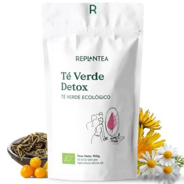 Replantea Té Verde Detox Ecológico 100 gr