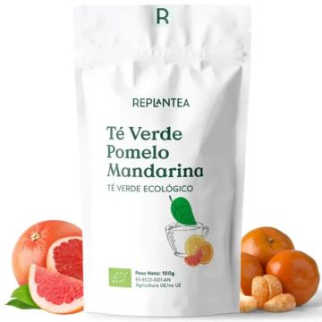 Replantea Té Verde Pomelo Mandarina Ecológico 100 gr