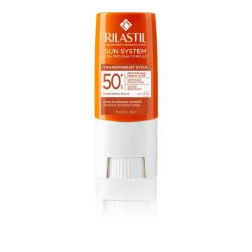 Rilastil Sun System SPF 50+ Stick Transparente, 8,5 gr