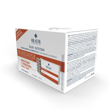 Rilastil Sun System Oral, 2x30 cápsulas