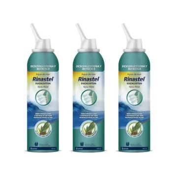 Rinastel Eucalipto Spray Nasal, 3X125 Ml