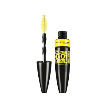 Maybelline New York The Colossal Go Extreme Radical Black máscara de pestañasnegra volumen, 9,5 ml