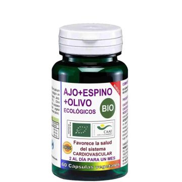 Robis Ajo Espino Olivo Ecologico Bio  60 cápsulas