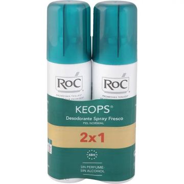 Pack Roc Keops Deo Spray Fresco 2X100Ml.