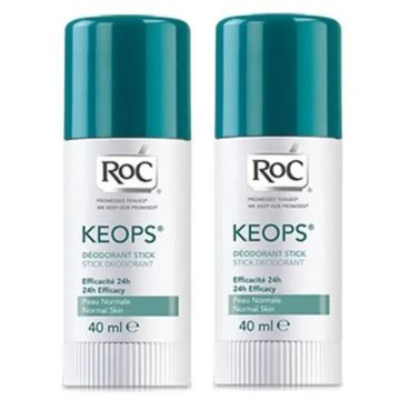 Pack Roc Keops Deo Stick Piel Normal 2X40Ml.