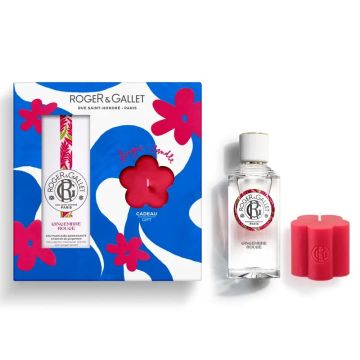Roger & Gallet Coffret Día De La Madre Jengibre Rojo 100Ml + Vela 75 Gr