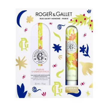 Roger & Gallet Fleur D'Osmanthus Cofre Agua Perfumada Bienestar + Crema De ManosBienestar, 60 ml