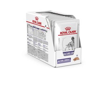 Royal Canin Veterinary Mature Consult 12X85Gr, comida húmeda para perros
