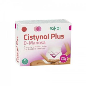 Sakai Cistynol Plus D-Manosa 30 Cap 30 Cápsulas