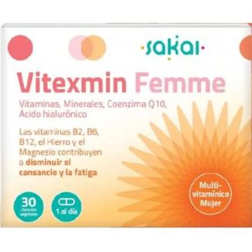 Sakai Vitexmin Femme 30 Cápsulas