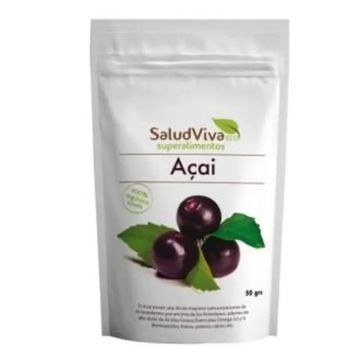 Salud Viva Açai En Polvo 50Gr. Bio Sg S/A Vegan