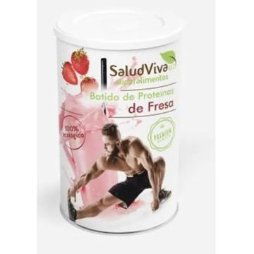 Salud Viva Batido De Proteinas Fresa 320Gr. Eco