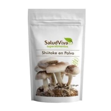 Salud Viva Shitake En Polvo 125Gr. Bio Sg Vegan