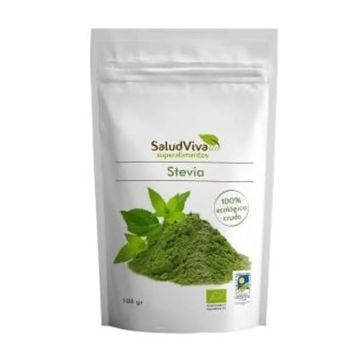 Salud Viva Stevia Polvo De Hoja Seca 100Gr. Bio Sg S/A Vegan
