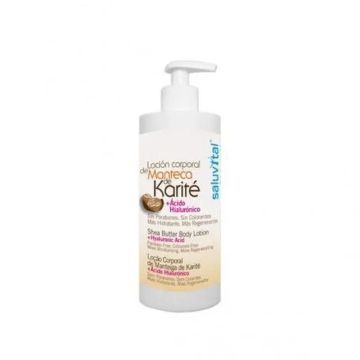 Saluvital Loción Corporal Manteca Karité + Ácido Hialuronico 450 Ml