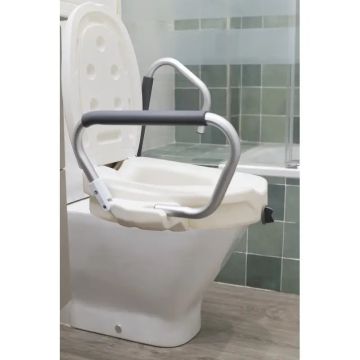 Sanitec Alza Elevador Wc Con Tapa Y Asideros 15Cm  1 unidad
