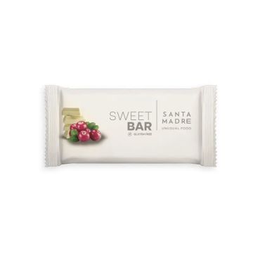 Santa Madre Barrita Sweet Bar White Choco-Blueberry, 60 gr