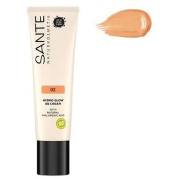 Sante Naturkosmetik Maquillaje Bb Hydro Glow 02 Medium-Dark 30Ml.