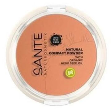 Sante Naturkosmetik Maquillaje Compacto 03 Warm Honey 9Gr.