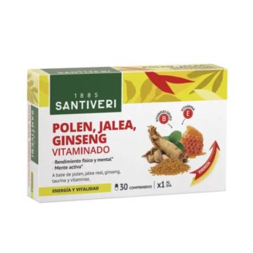 Santiveri Polen+Jalea+Ginseng 30Comp.