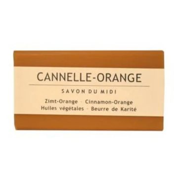 Savon Du Midi Jabon En Pastilla De Canela Y Naranja 100Gr. Bio