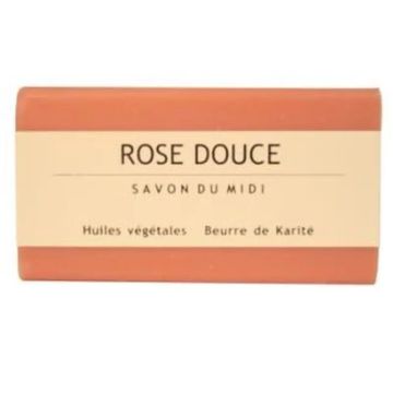 Savon Du Midi Jabon En Pastilla De Rosa Dul 100Gr. Bio
